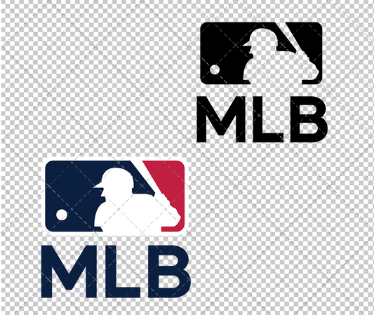 MLB Logo Alternate 2019 002, Svg, Dxf, Eps, Png - SvgShopArt