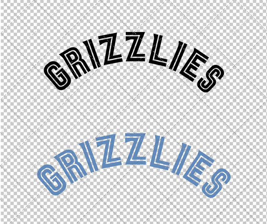 Memphis Grizzlies Jersey 2004 002, Svg, Dxf, Eps, Png - SvgShopArt