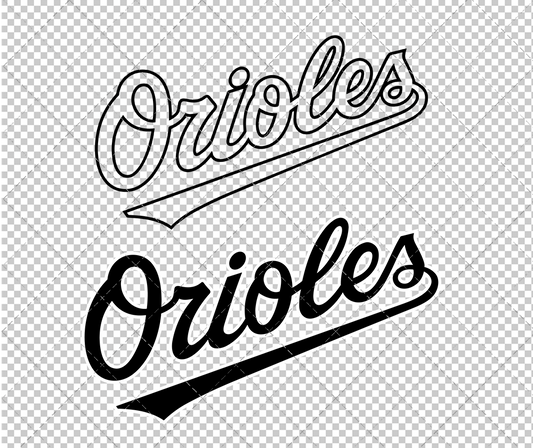 Baltimore Orioles Jersey 2012, Svg, Dxf, Eps, Png - SvgShopArt