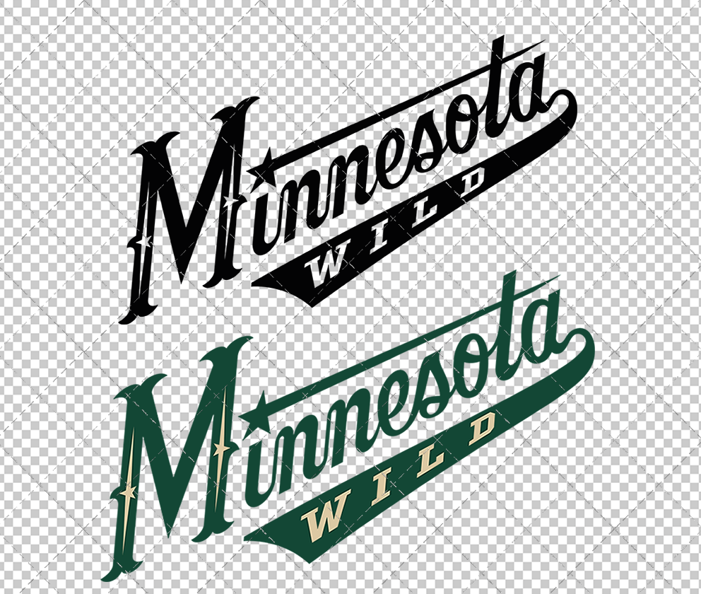 Minnesota Wild Wordmark 2013, Svg, Dxf, Eps, Png - SvgShopArt
