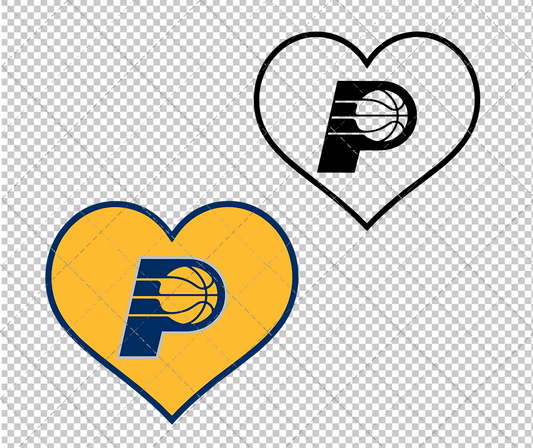 Indiana Pacers Concept 2017, Svg, Dxf, Eps, Png - SvgShopArt