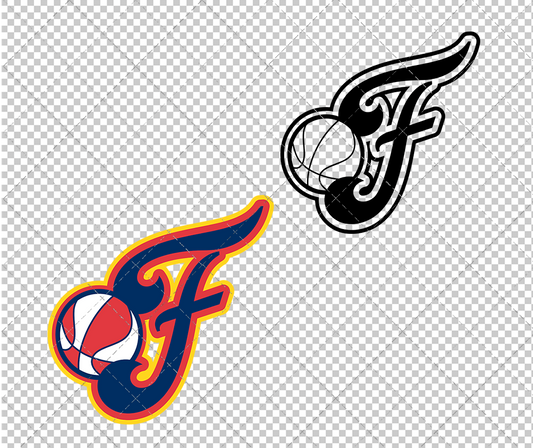 Indiana Fever Alternate 2000, Svg, Dxf, Eps, Png - SvgShopArt