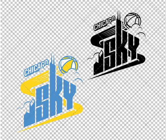 Chicago Sky 2006, Svg, Dxf, Eps, Png - SvgShopArt