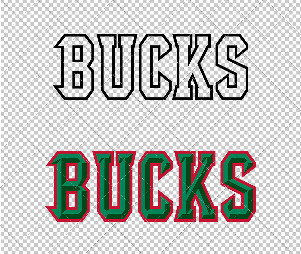 Milwaukee Bucks Jersey 2006 002, Svg, Dxf, Eps, Png - SvgShopArt