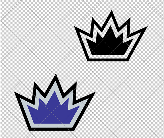 Sacramento Kings Alternate 2005, Svg, Dxf, Eps, Png - SvgShopArt