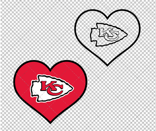 Kansas City Chiefs Concept 1972, Svg, Dxf, Eps, Png - SvgShopArt