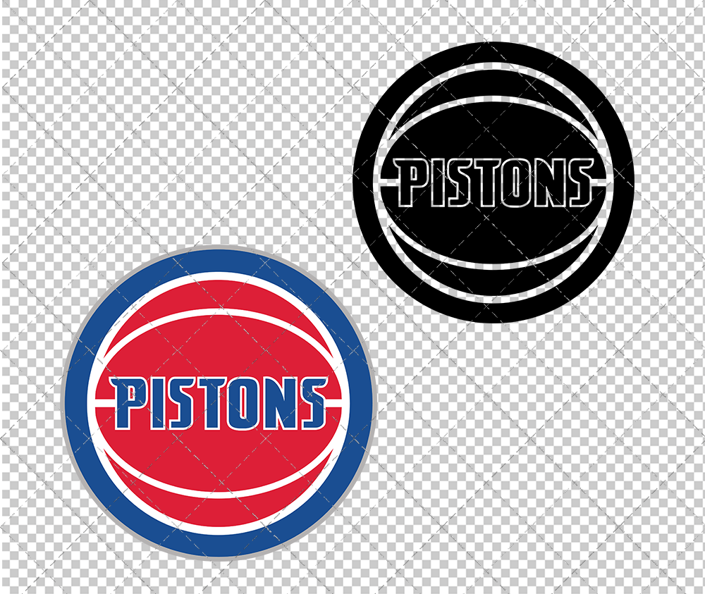 Detroit Pistons Concept 2017 005, Svg, Dxf, Eps, Png - SvgShopArt