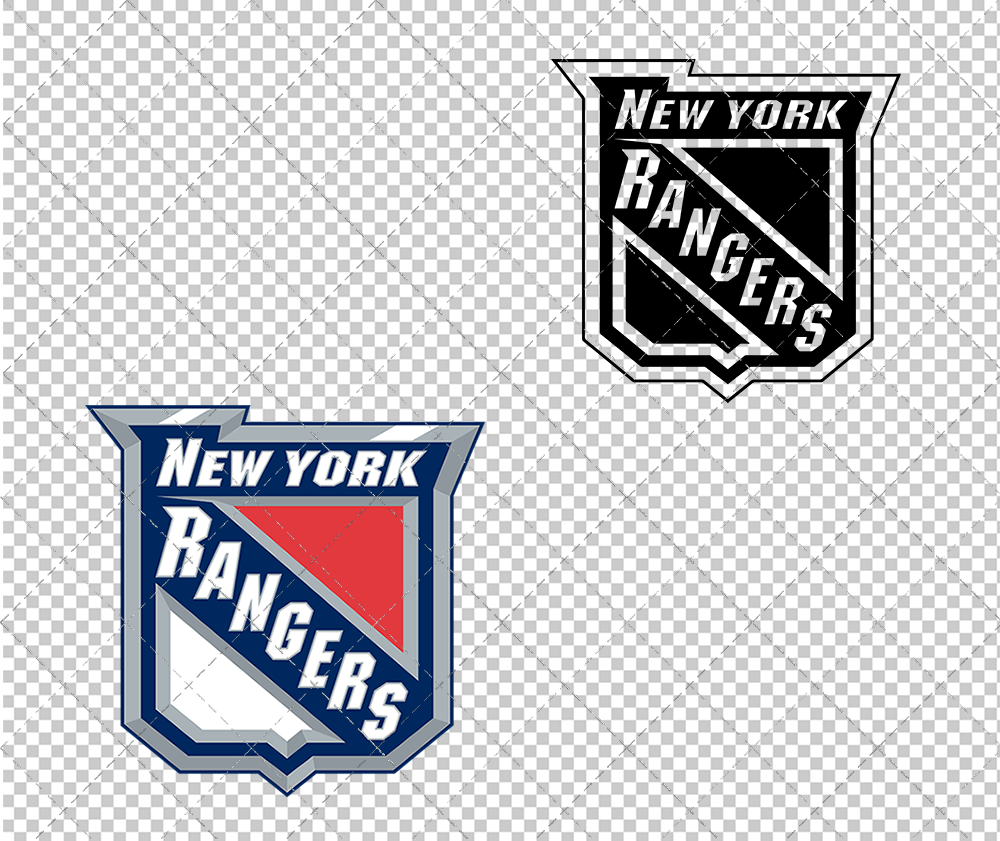 New York Rangers Alternate 1996 002, Svg, Dxf, Eps, Png - SvgShopArt