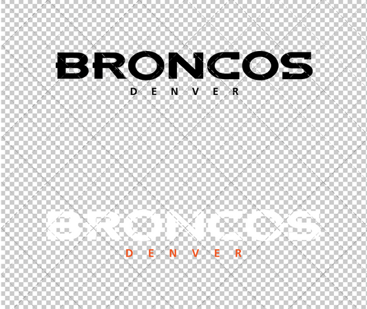 Denver Broncos Wordmark 1997 002, Svg, Dxf, Eps, Png - SvgShopArt