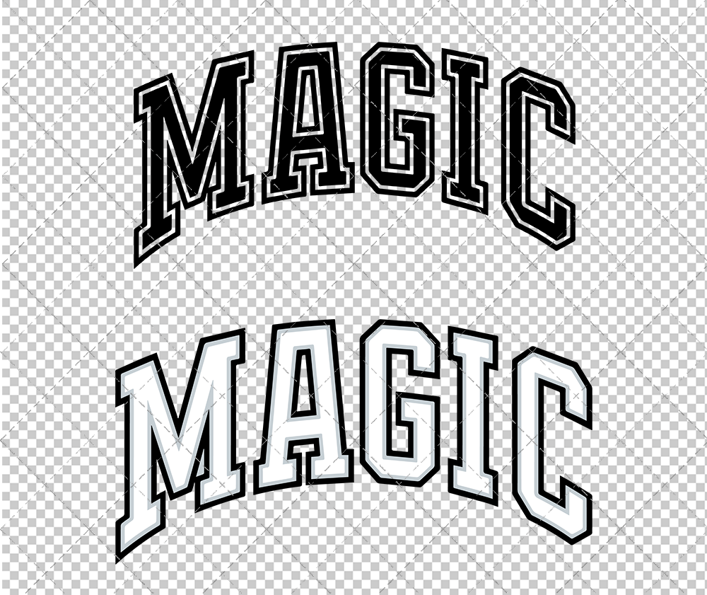 Orlando Magic Jersey 2003 002, Svg, Dxf, Eps, Png - SvgShopArt