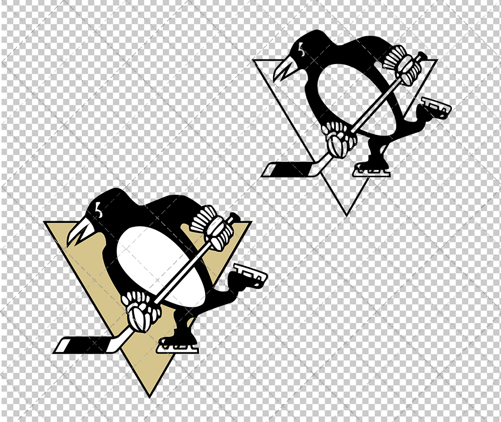 Pittsburgh Penguins 2002, Svg, Dxf, Eps, Png - SvgShopArt