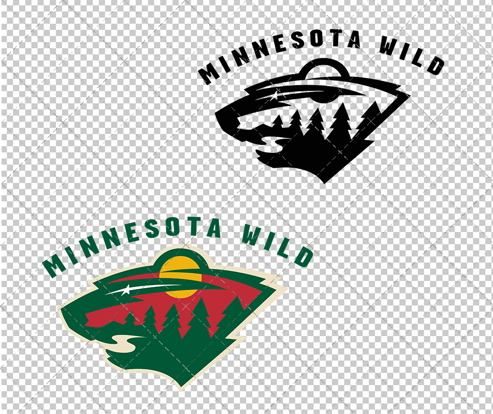 Minnesota Wild 2000, Svg, Dxf, Eps, Png - SvgShopArt