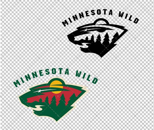 Minnesota Wild 2000, Svg, Dxf, Eps, Png - SvgShopArt