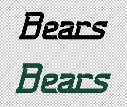 Baylor Bears Wordmark 2019 009, Svg, Dxf, Eps, Png - SvgShopArt