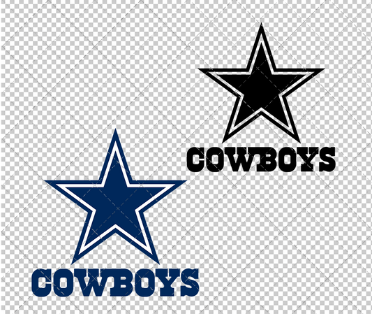 Dallas Cowboys Alternate 1971, Svg, Dxf, Eps, Png - SvgShopArt