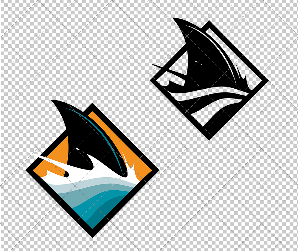 San Jose Sharks Alternate 2008, Svg, Dxf, Eps, Png - SvgShopArt