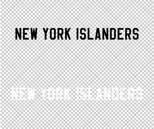 New York Islanders Wordmark Concept 2017 003, Svg, Dxf, Eps, Png - SvgShopArt