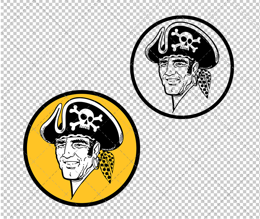 Pittsburgh Pirates Alternate 1967, Svg, Dxf, Eps, Png - SvgShopArt