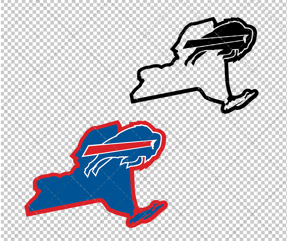 Buffalo Bills Concept 1974 004, Svg, Dxf, Eps, Png - SvgShopArt