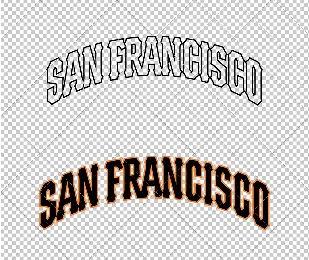 San Francisco Giants Jersey 1994 002, Svg, Dxf, Eps, Png - SvgShopArt