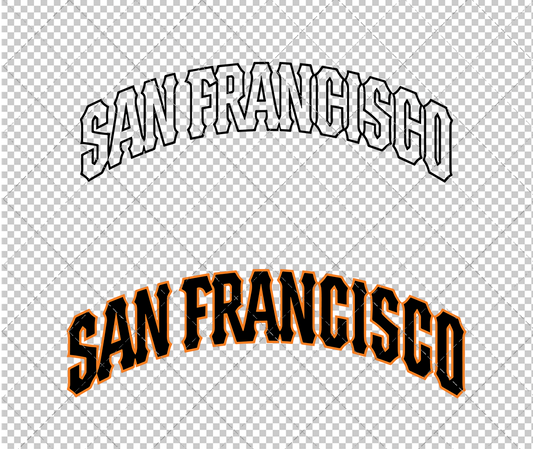 San Francisco Giants Jersey 1994 002, Svg, Dxf, Eps, Png - SvgShopArt