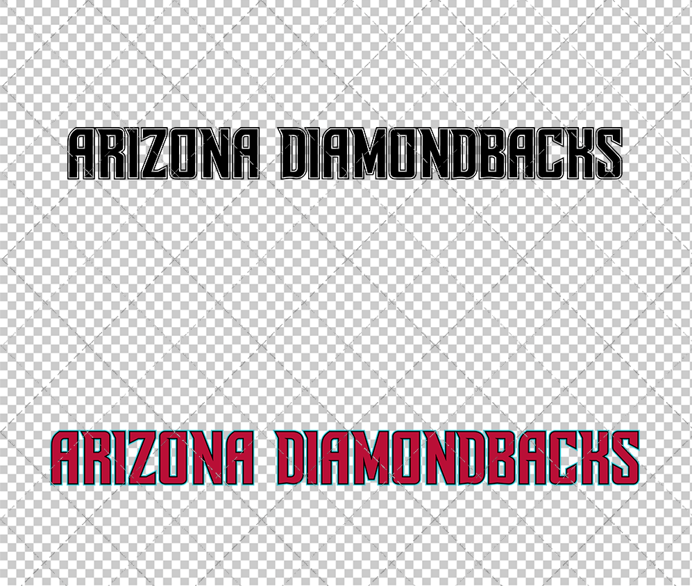 Arizona Diamondbacks Wordmark 2024, Svg, Dxf, Eps, Png - SvgShopArt