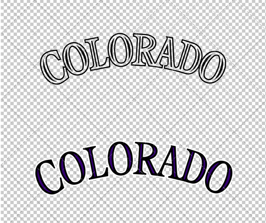 Colorado Rockies Jersey 2017 003, Svg, Dxf, Eps, Png - SvgShopArt