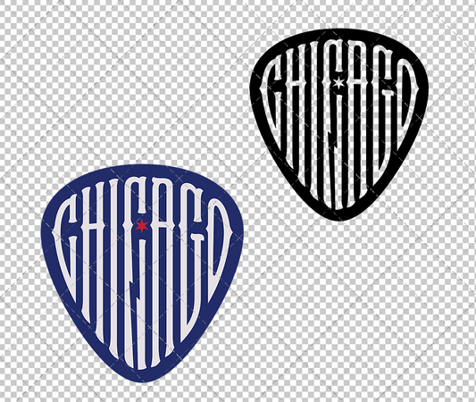 Chicago Cubs Alternate 2025 002, Svg, Dxf, Eps, Png - SvgShopArt
