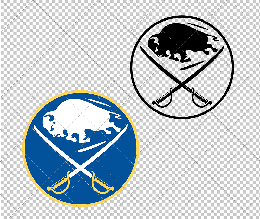 Buffalo Sabres 1970, Svg, Dxf, Eps, Png - SvgShopArt