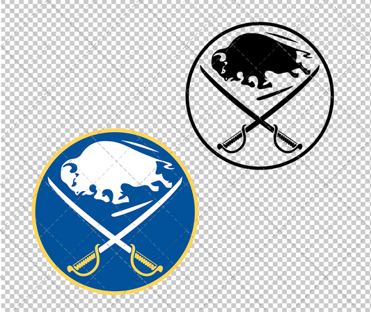 Buffalo Sabres 1970, Svg, Dxf, Eps, Png - SvgShopArt