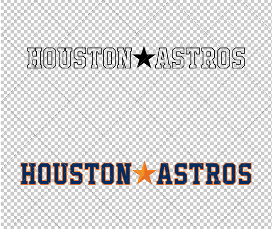 Houston Astros Wordmark 2013 003, Svg, Dxf, Eps, Png - SvgShopArt