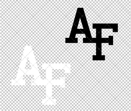 Air Force Falcons Secondary 2020, Svg, Dxf, Eps, Png - SvgShopArt