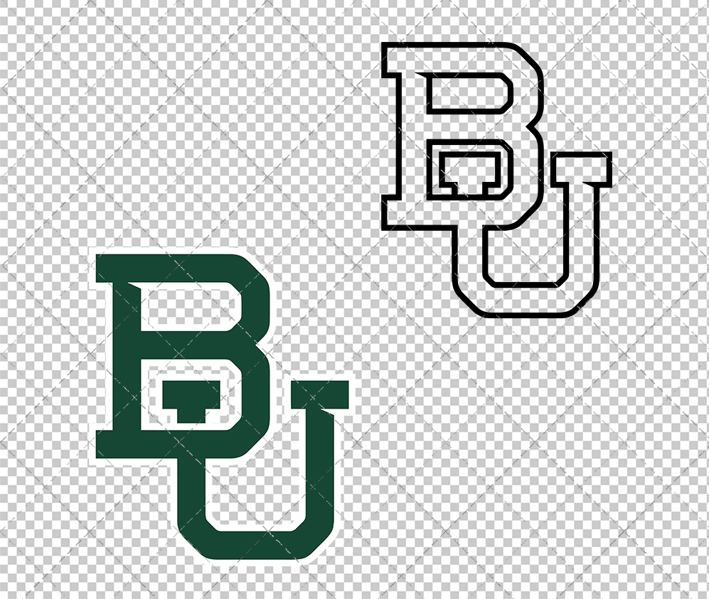 Baylor Bears Alternate 2019 003, Svg, Dxf, Eps, Png - SvgShopArt