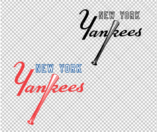 New York Yankees Wordmark 1973, Svg, Dxf, Eps, Png - SvgShopArt