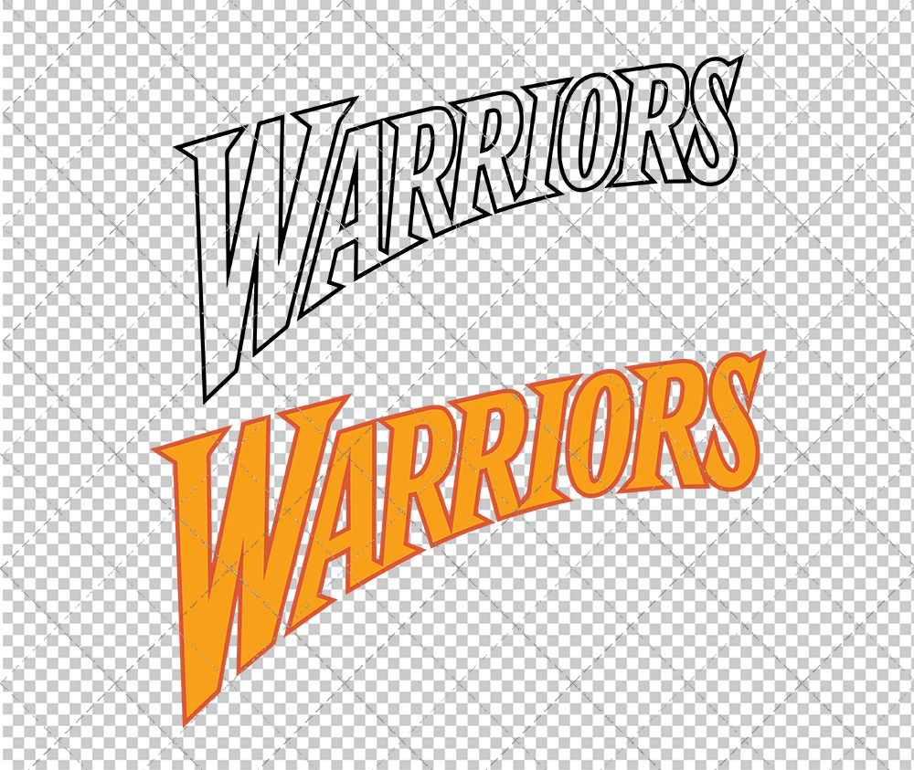 Golden State Warriors Wordmark 1997 002, Svg, Dxf, Eps, Png - SvgShopArt