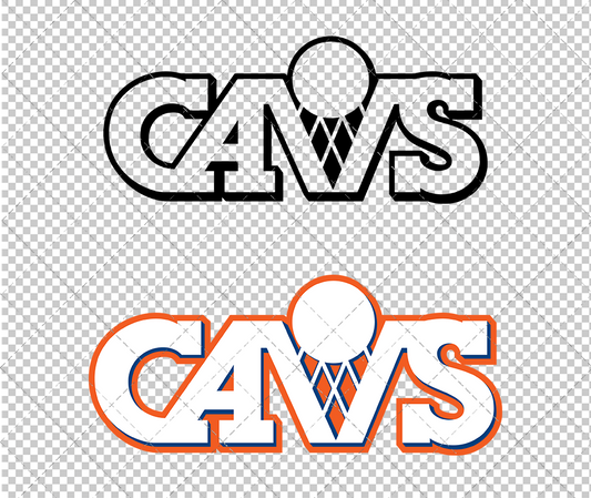 Cleveland Cavaliers Alternate 1983, Svg, Dxf, Eps, Png - SvgShopArt
