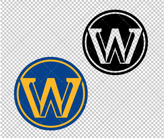 Golden State Warriors Alternate 2019 003, Svg, Dxf, Eps, Png - SvgShopArt