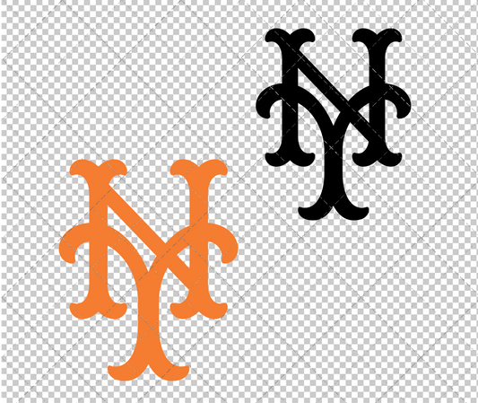 New York Mets Alternate 1993, Svg, Dxf, Eps, Png - SvgShopArt