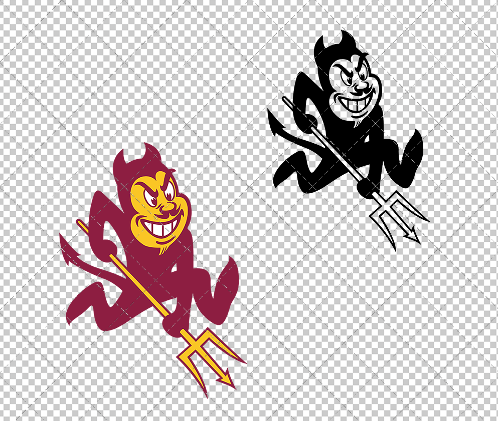 Arizona State Sun Devils 1967, Svg, Dxf, Eps, Png - SvgShopArt