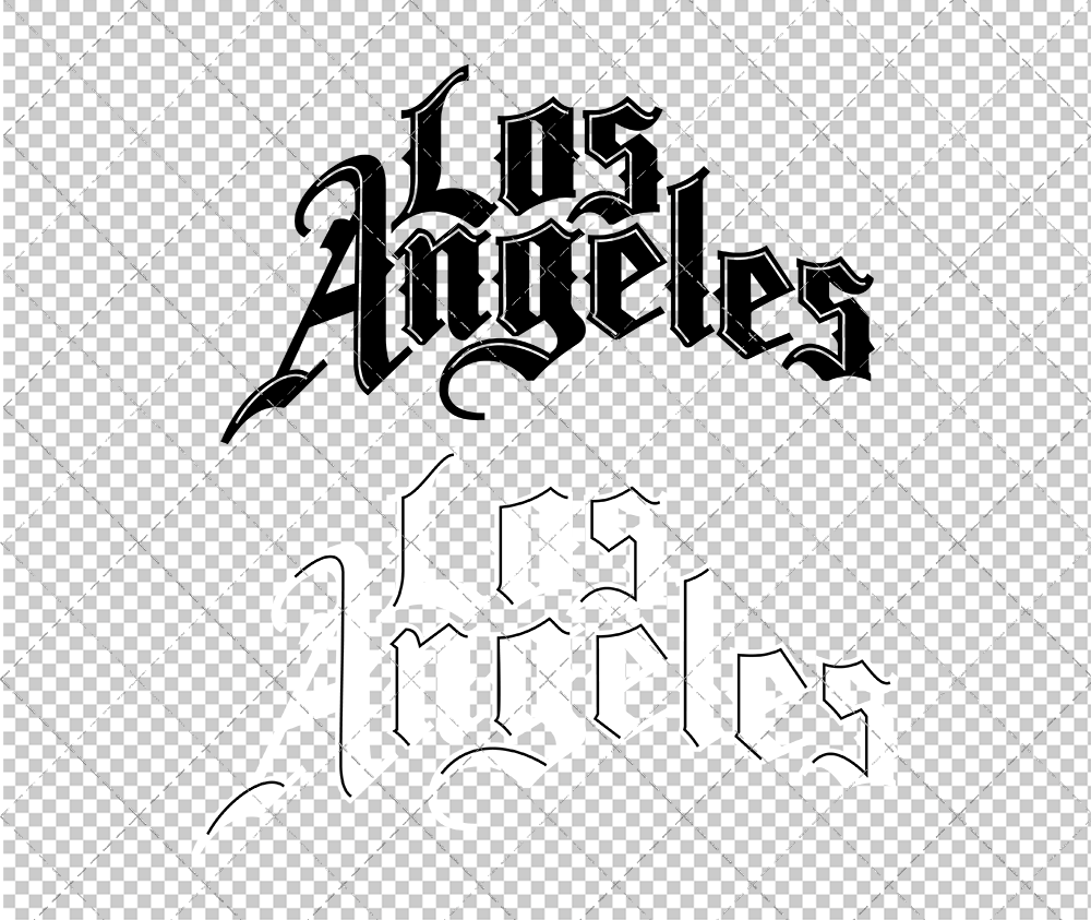 Los Angeles Clippers Jersey 2018 002, Svg, Dxf, Eps, Png - SvgShopArt