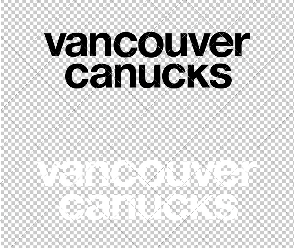 Vancouver Canucks Wordmark 1970 003, Svg, Dxf, Eps, Png - SvgShopArt