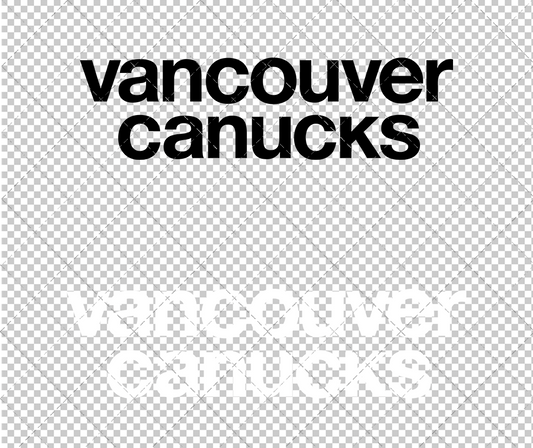 Vancouver Canucks Wordmark 1970 003, Svg, Dxf, Eps, Png - SvgShopArt