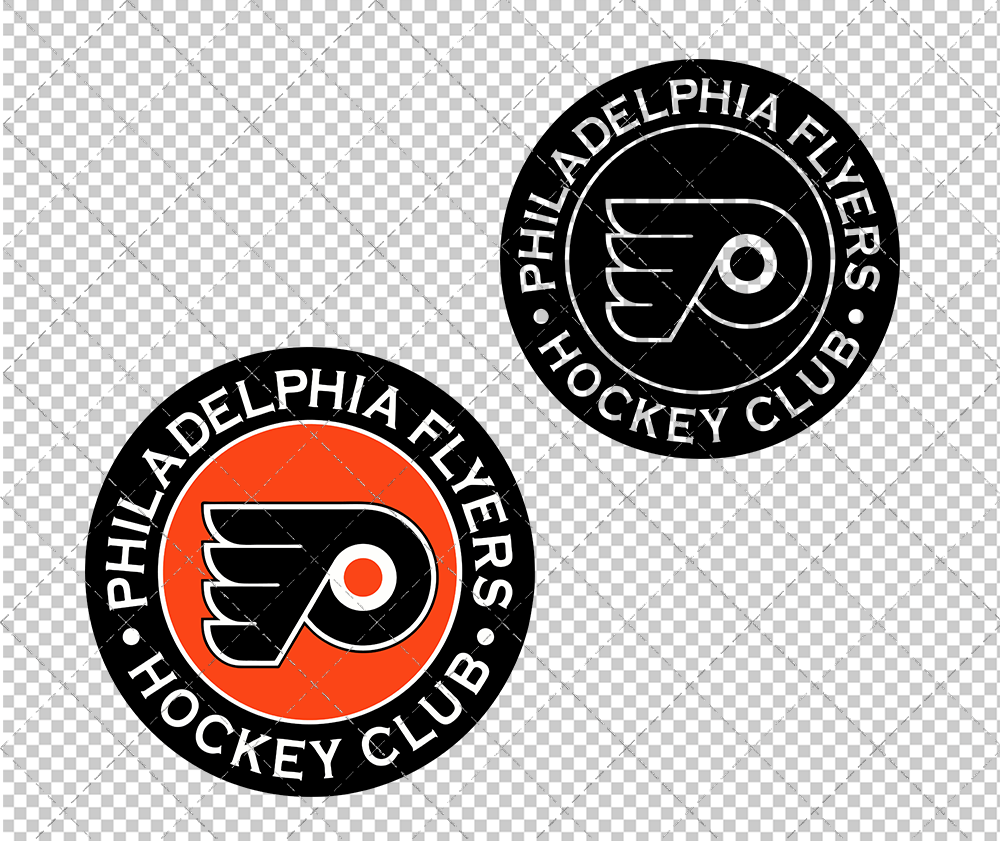 Philadelphia Flyers Circle 2023 002, Svg, Dxf, Eps, Png - SvgShopArt