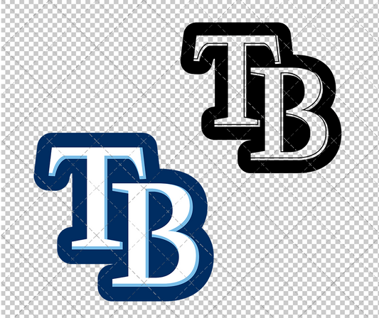 Tampa Bay Rays Concept 2008 002, Svg, Dxf, Eps, Png - SvgShopArt