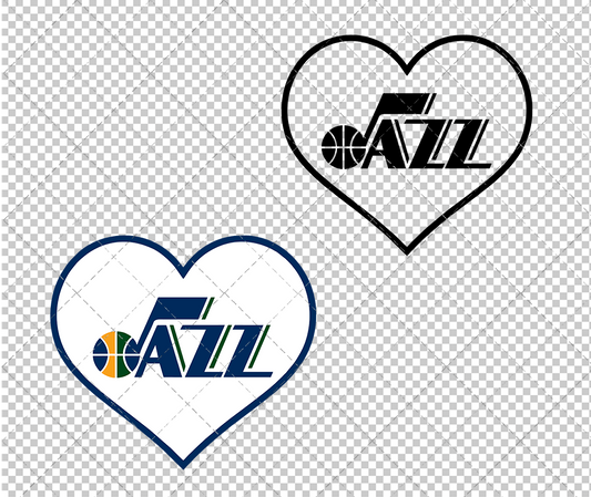 Utah Jazz Concept 2016, Svg, Dxf, Eps, Png - SvgShopArt