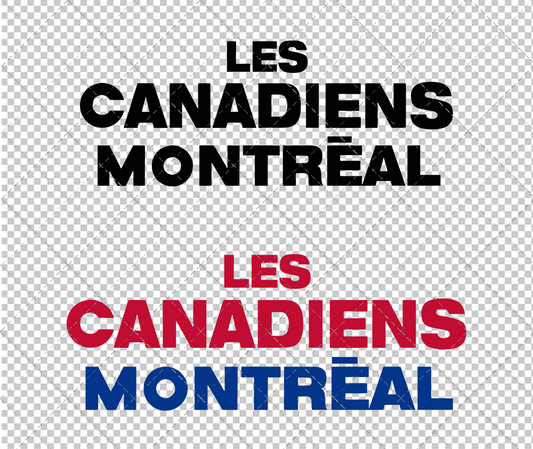 Montreal Canadiens Wordmark 1952, Svg, Dxf, Eps, Png - SvgShopArt