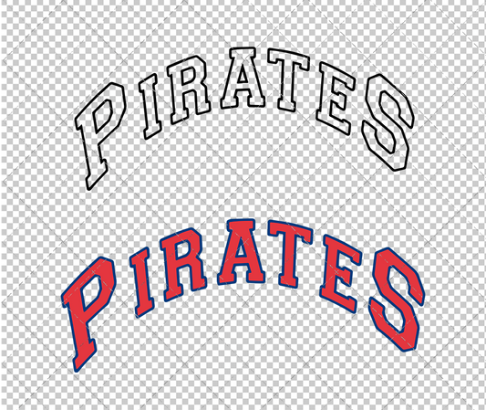 Pittsburgh Pirates Jersey 1942, Svg, Dxf, Eps, Png - SvgShopArt