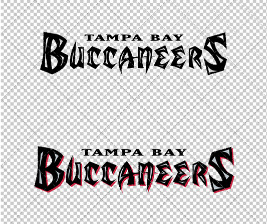 Tampa Bay Buccaneers Wordmark 1997 004, Svg, Dxf, Eps, Png - SvgShopArt