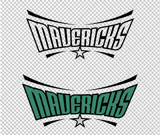 Dallas Mavericks Concept 2017 006, Svg, Dxf, Eps, Png - SvgShopArt