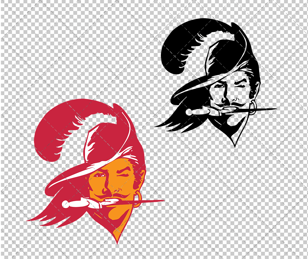 Tampa Bay Buccaneers 1976, Svg, Dxf, Eps, Png - SvgShopArt